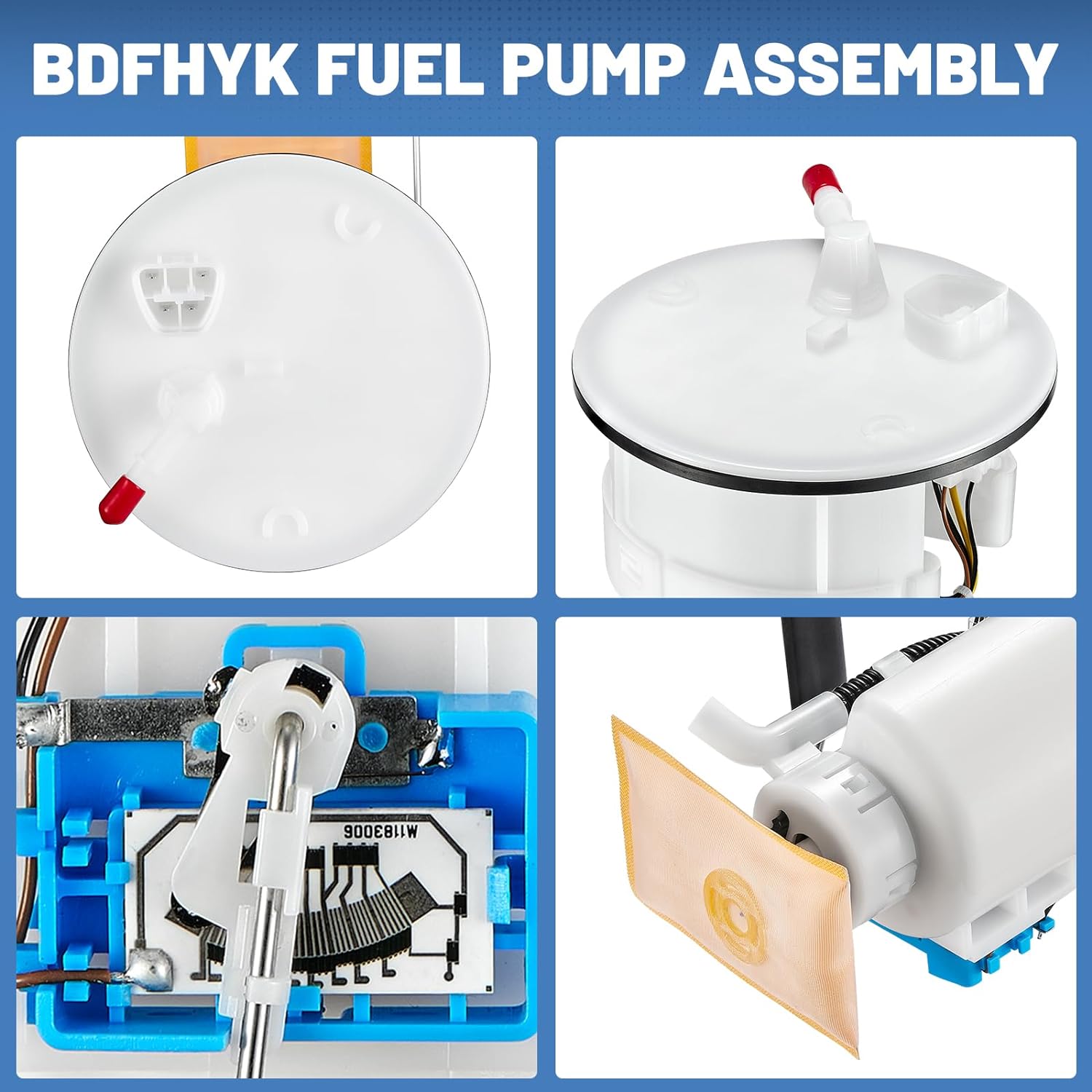 BDFHYK, BRAND, CATEGORY, ELECTRIC FUEL PUMPS, BDFHYK Fuel pump module assembly E8730M 2006-2011 for Hyundai Accent L4 1.6L, Kia Rio, Kia Rio5 L4 1.6L, Hyundai Elantra 2006 L4 2.0L, 2006 2007 2008 2009 2010 2011