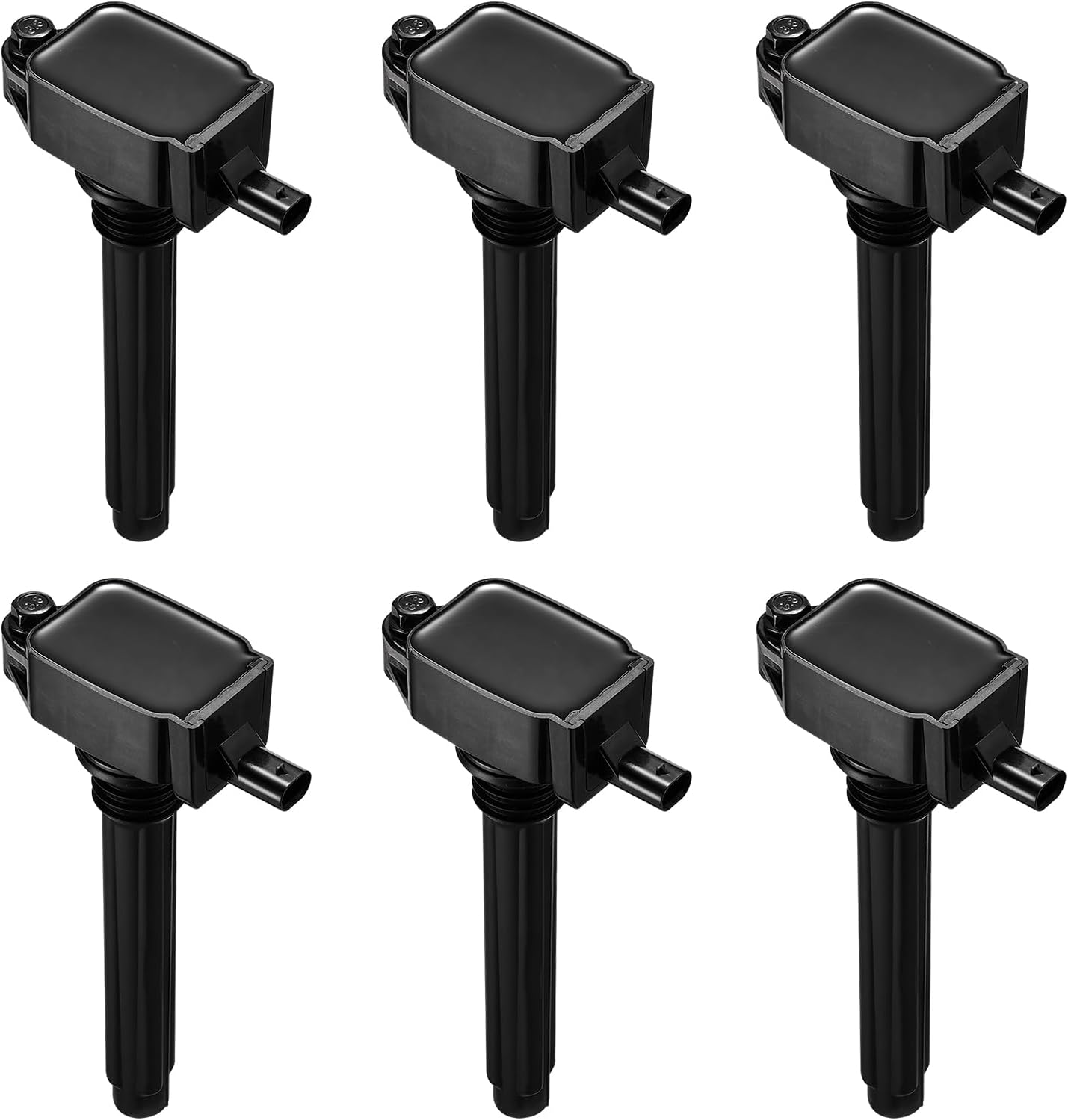 BDFHYK, BRAND, CATEGORY, COIL PACKS, BDFHYK Ignition Coil Pack UF648 and Iridium Spark Plugs 97390 Compatible with Chrysler 200 300 Dodge Challenger Avenger Jeep Grand Cherokee Wrangler Volkswagen Routan 3.2L 3.6L V6, Sets of 6