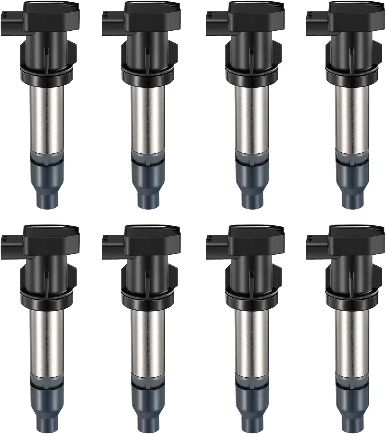 BDFHYK, BRAND, CATEGORY, COIL PACKS, BDFHYK Ignition Coil Pack and Iridium Spark Plugs Compatible with Chevrolet Buick Cadillac GMC Saturn 3.6L and CTS 2.4L 3.0L 3.6L l4 V6 UF-569 41-109, Sets of 6