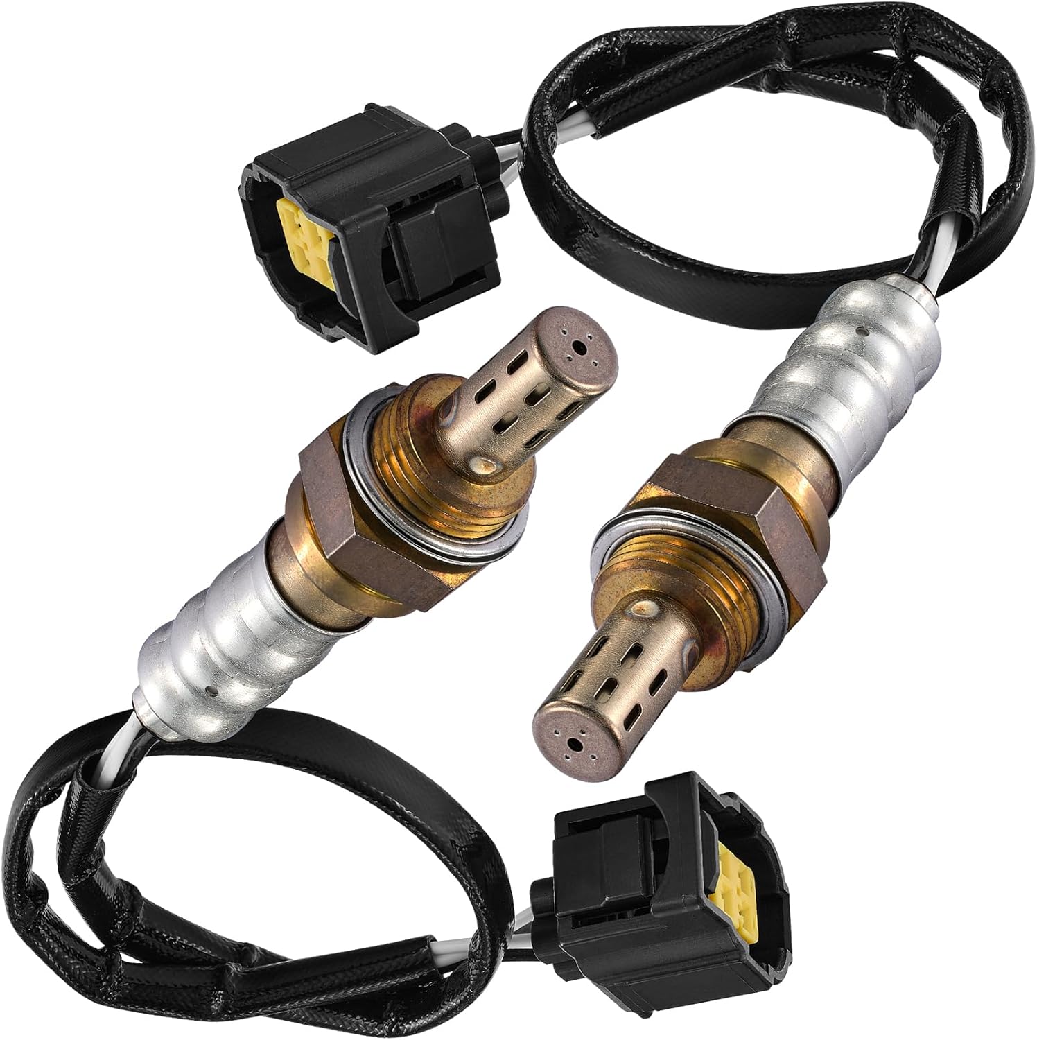 BDFHYK, BRAND, CATEGORY, OXYGEN, BDFHYK Oxygen Sensor Upstream Downstream O2 Compatible with Chrysler Dodge Jeep Mercedes-Benz Mitsubishi Ram Vw, 15510, 0065422018, 0065422118, 0085423918 Replacement 2Pcs