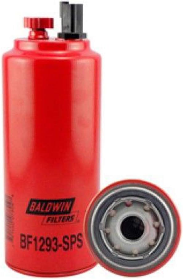 BALDWIN FILTERS, BRAND, CATEGORY, FUEL FILTERS, Baldwin Heavy Duty BF1293-SPS Fuel Filter,10-1/32x3-11/16x10-1/32 In