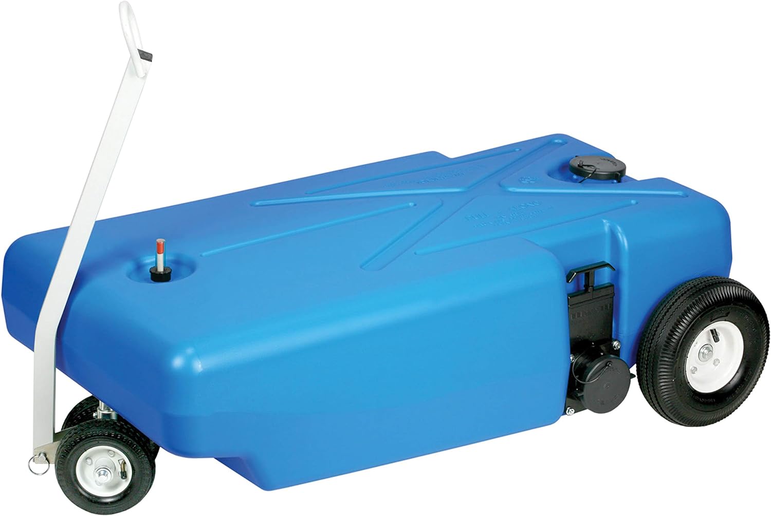 BARKER, BRAND, CATEGORY, WASTE WATER TANKS, Barker (30844) 4-Wheeler Tote Tank - 42 Gallon capacity