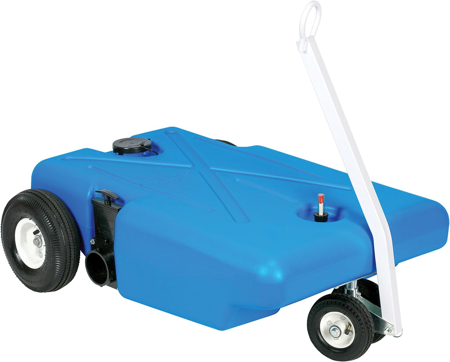 BARKER, BRAND, CATEGORY, WASTE WATER TANKS, Barker (30844) 4-Wheeler Tote Tank - 42 Gallon capacity