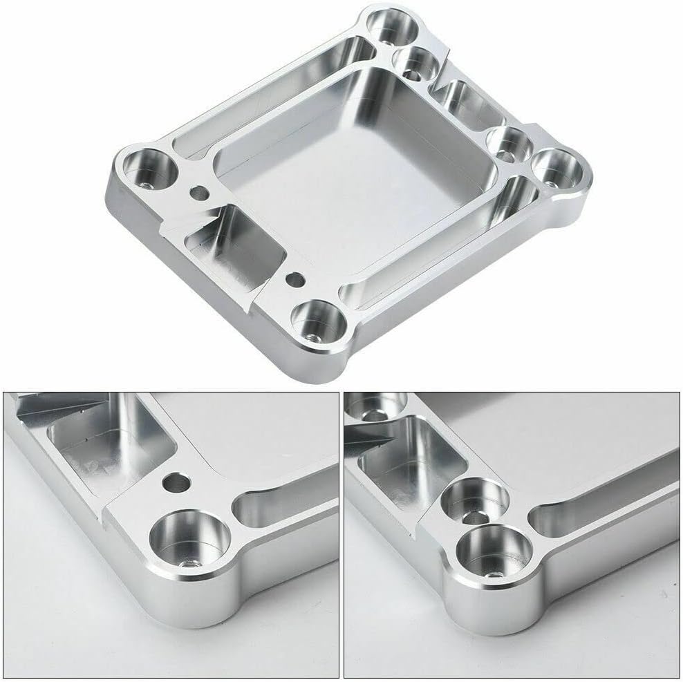 BRAND, CATEGORY, PQY, SHIFTERS, Billet Shifter Base Plate Compatible with Civic Integra w/ K20 K24 K-Series Swap