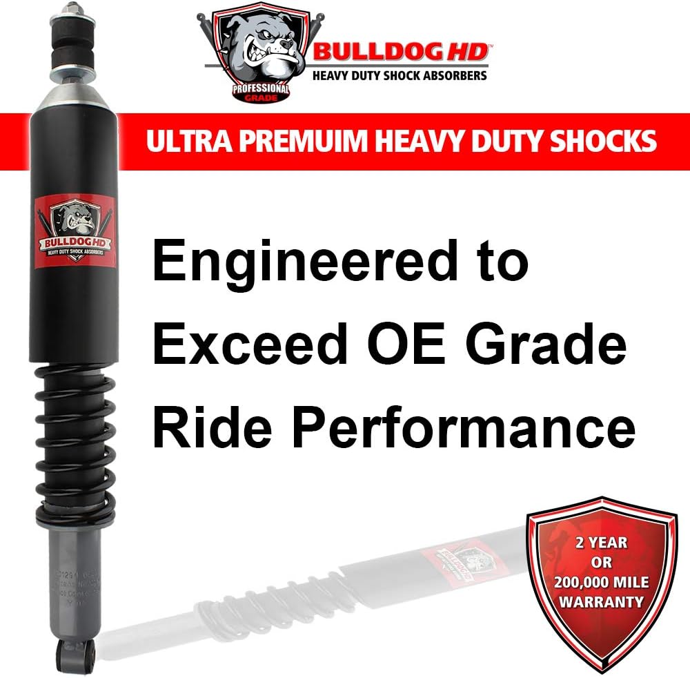 BRAND, BULLDOG HD HEAVY DUTY SHOCK ABSORBERS, CATEGORY, SHOCKS, Bulldog HD HD1215-0048 Front Heavy Duty Shock Absorber for 2013-2016 Kenworth T680