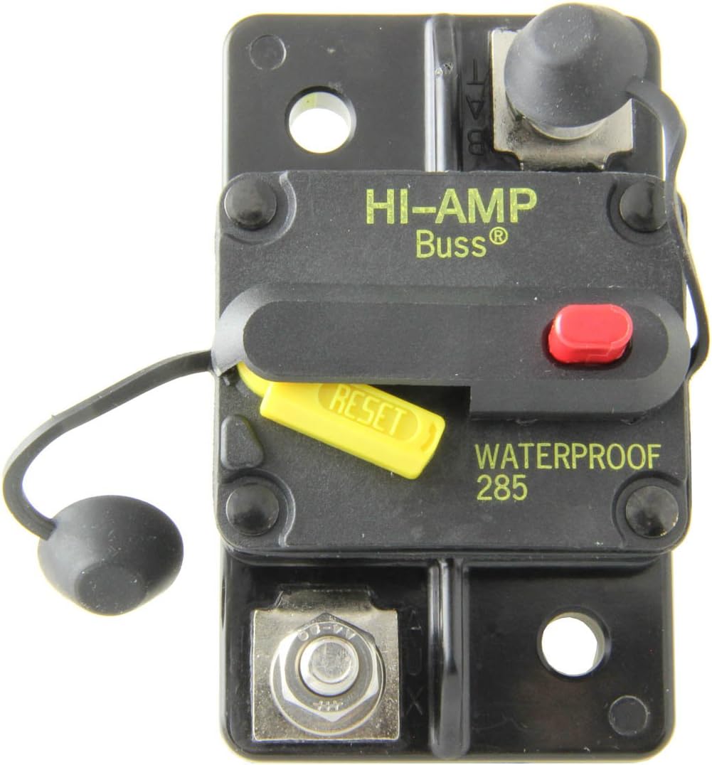 BRAND, CATEGORY, CIRCUIT BREAKER, COOPER BUSSMANN, Bussmann CB285-35 Surface-Mount Circuit Breakers, 35 Amps (1 per pack)