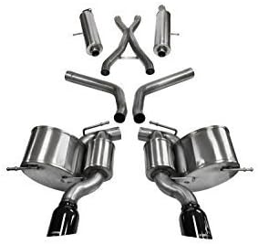 BRAND, CAT-BACK SYSTEMS, CATEGORY, CORSA, CORSA 14466 SPORT CAT-BACK EXHAUST for 2012-2016 JEEP GRAND CHEROKEE SRT-8/SRT