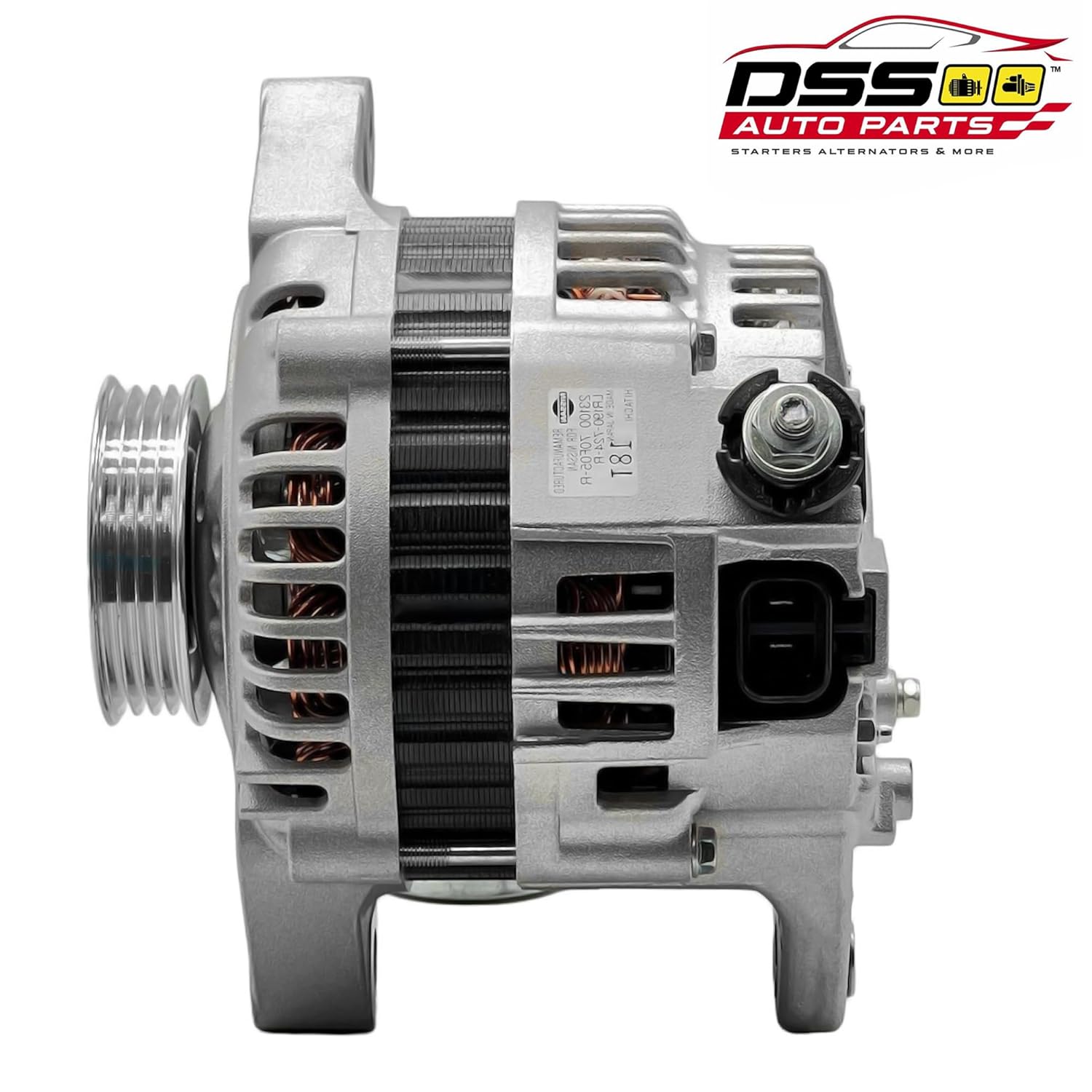 ALTERNATORS, BRAND, CATEGORY, DSS AUTO PARTS, Compatible with Nissan OEM Alternator for 240SX 13642 (1995 – 1998) L4 2.4L Engines, Coupe LE & SE, 2-Door 95-98 138984 213-8985 213-8984 13642 2389cc