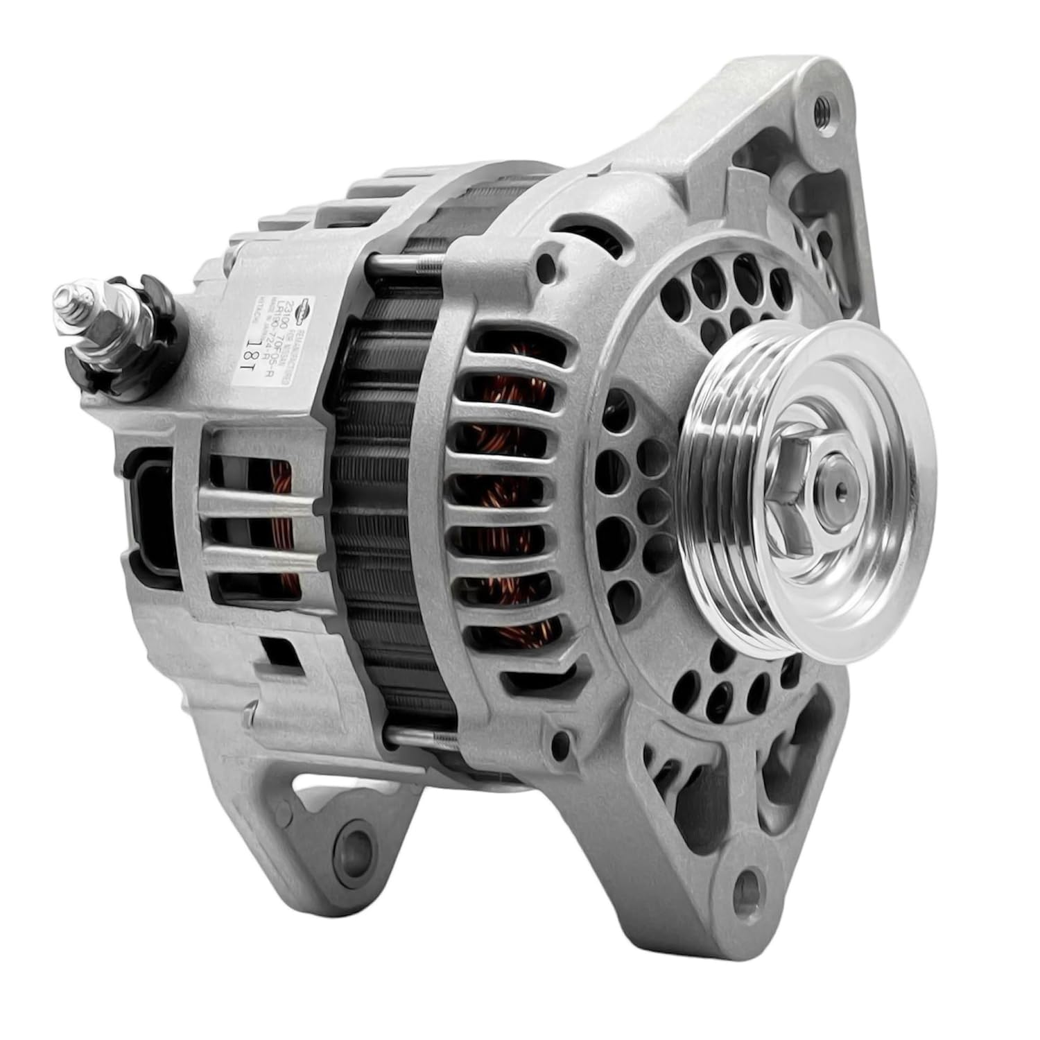 ALTERNATORS, BRAND, CATEGORY, DSS AUTO PARTS, Compatible with Nissan OEM Alternator for 240SX 13642 (1995 – 1998) L4 2.4L Engines, Coupe LE & SE, 2-Door 95-98 138984 213-8985 213-8984 13642 2389cc