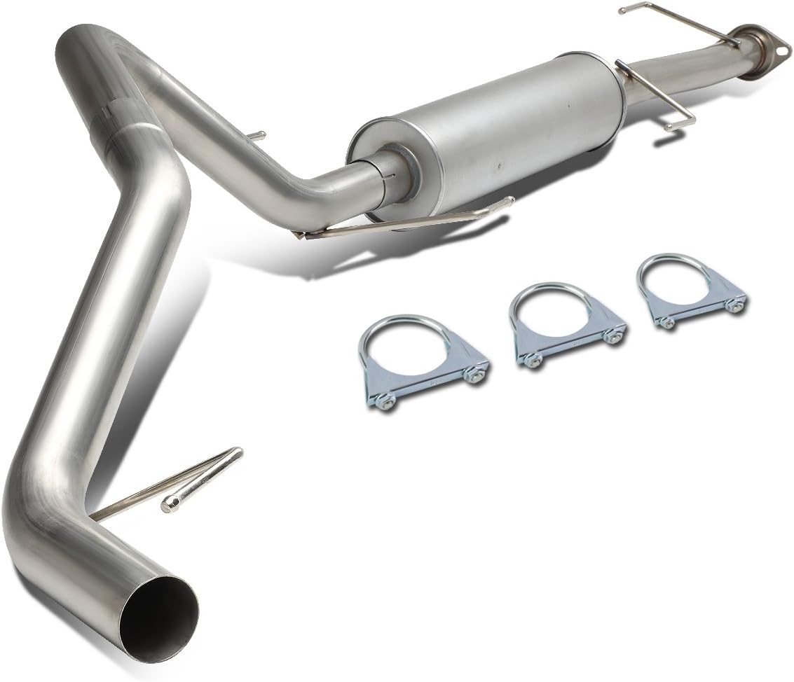 BRAND, CAT-BACK SYSTEMS, CATEGORY, DNA MOTORING, DNA MOTORING CBE-FJ07-40L Cat Back Exhaust System [Compatible with 07-14 FJ Cruiser]