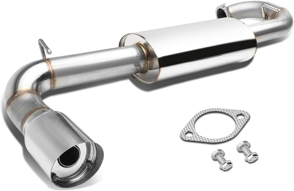 BRAND, CAT-BACK SYSTEMS, CATEGORY, DNA MOTORING, DNA MOTORING CBE-MU-STC11 Stainless Steel Cat Back Exhaust System [Compatible with 11-16 Scion tC]