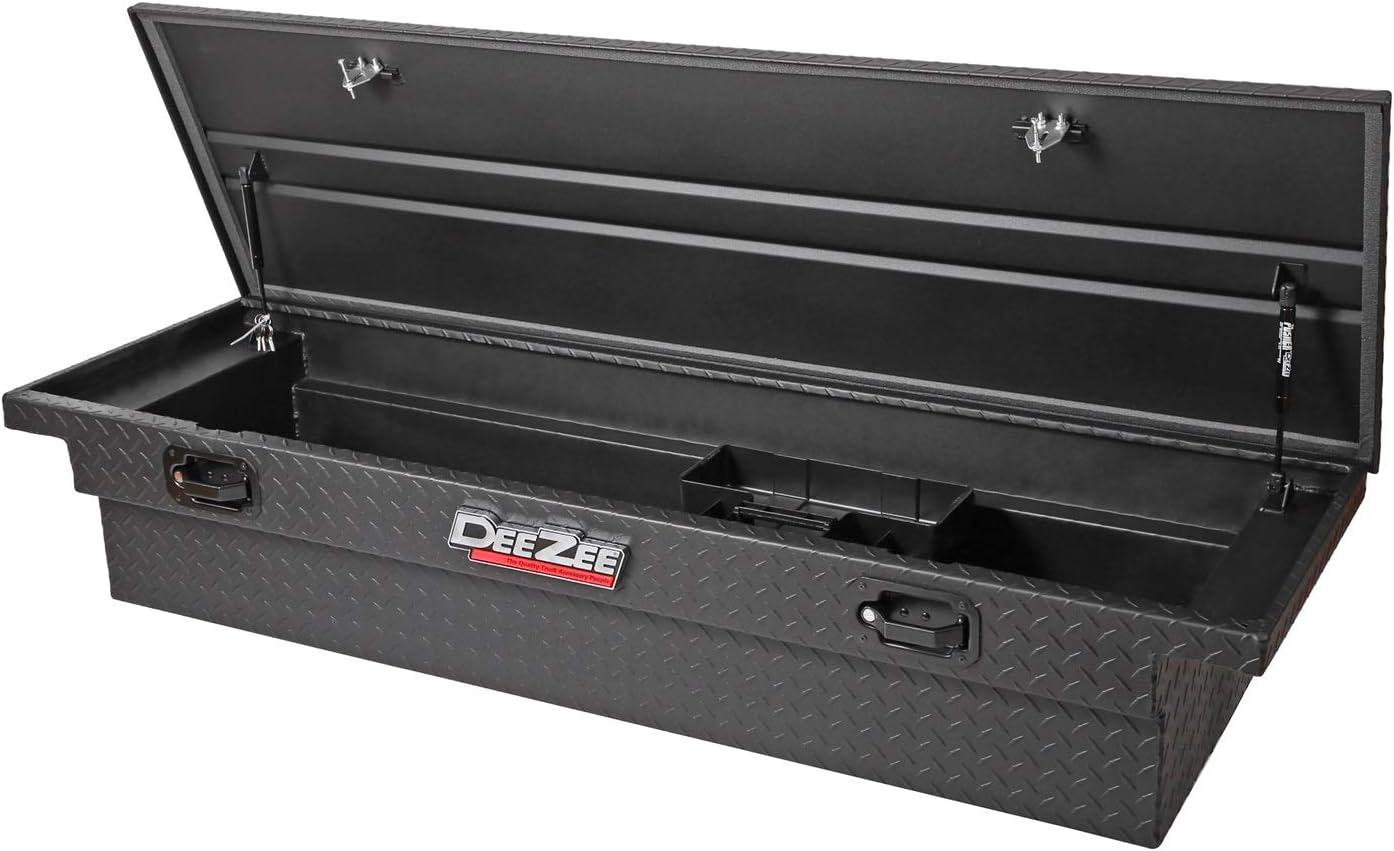 BRAND, CATEGORY, DEE ZEE, TRUCK BED TOOLBOXES, Dee Zee DZ10170LTB Red Label Crossover Tool Box - Low Profile