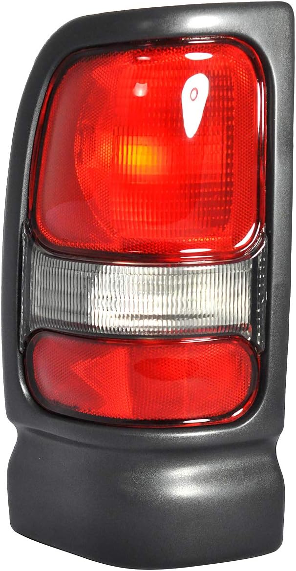 BRAND, CATEGORY, DEPENDABLE DIRECT, TAIL LIGHT ASSEMBLIES, Dependable Direct Driver Side (LH) Tail Light Assembly For 1994-2001 DODGE RAM 1500 1994-2002 DODGE RAM 2500 1994-2002 DODGE RAM 3500 CH2800122