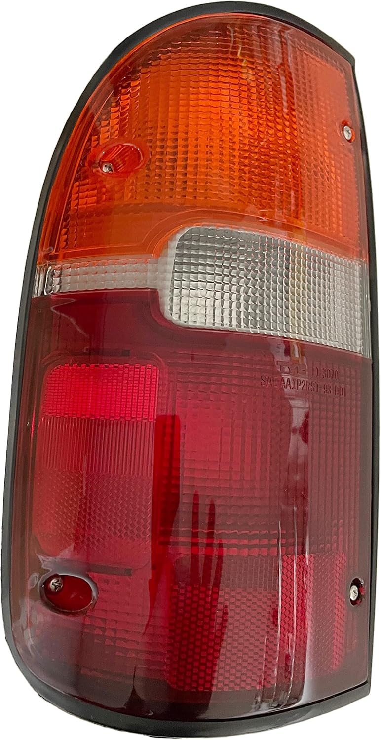 BRAND, CATEGORY, DEPENDABLE DIRECT, TAIL LIGHT ASSEMBLIES, Dependable Direct Passenger Side (RH) & Driver Side (LH) Tail Light Lamp for 1995-2000 Toyota Tacoma TO2800116 TO2801116 - INCLUDES BULBS