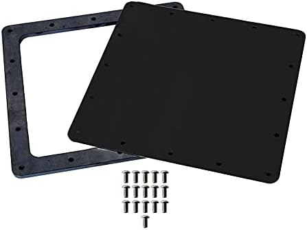 BRAND, CATEGORY, DETROIT SPEED & ENGINEERING, OTHER, Detroit Speed 080402 Fuel Pump Access Panel Kit Universal Application 9 x 9 Incl