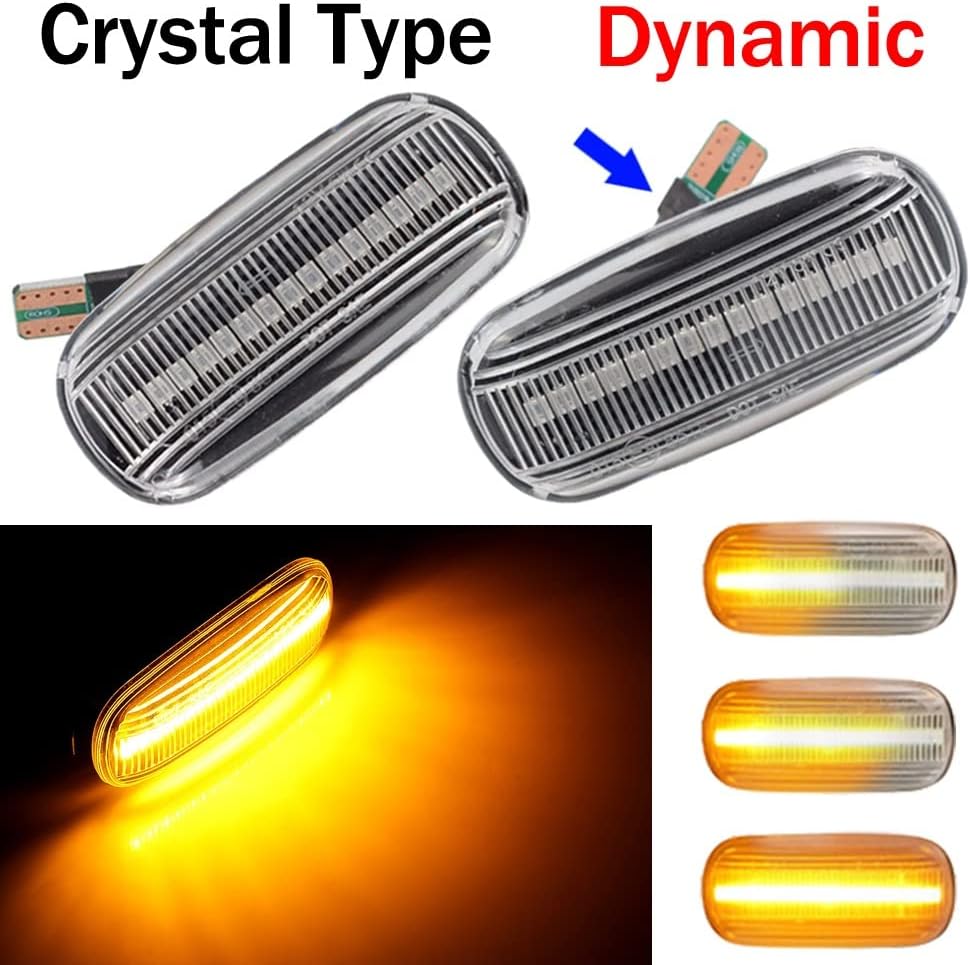 BRAND, CATEGORY, GENERIC, SIDE MARKER ASSEMBLIES, for A3 S3 8P A4 S4 Rs4 B6 B7 A6 S6 Rs6 C6 05-08 Dynamic Turn Signal Light Side Marker Fender Sequential Indicator Lamp Side Mirror Flashing Lamp