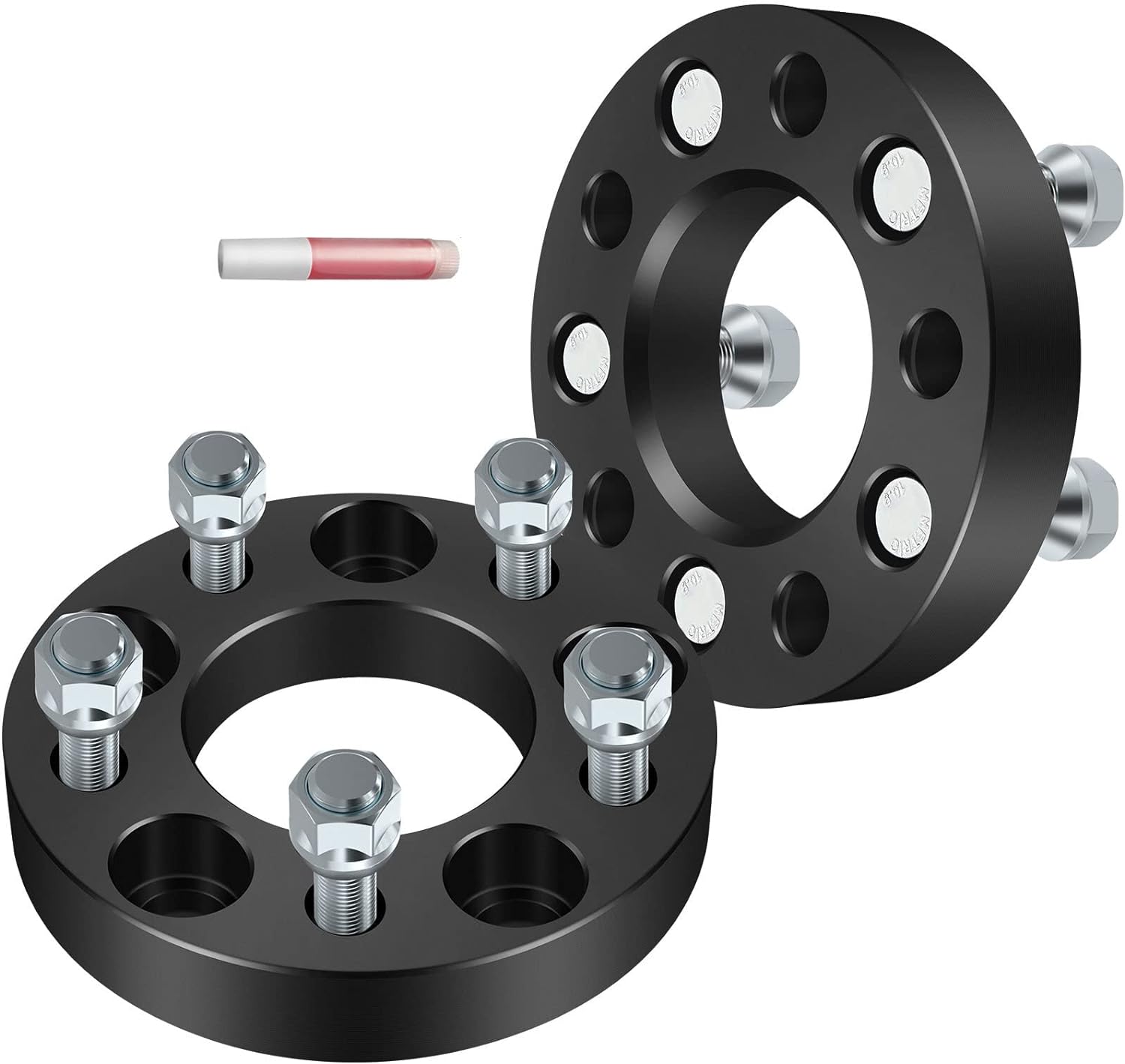 BRAND, CATEGORY, ECCPP, WHEEL ADAPTERS & SPACERS, ECCPP 2PCS 5 Lug 1" Wheel Spacers 5x4.5 to 5x4.5 5x114.3 to 5x114.3 73mm fits for RSX NSX CL TSX TL RL for rav4 Pickup with 12x1.5 Studs