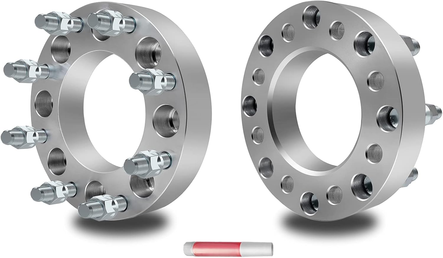 BRAND, CATEGORY, ECCPP, WHEEL ADAPTERS & SPACERS, ECCPP 2PCS 8 Lug Wheel Spacers 1.5" 8x6.5 to 8x6.5 8x165.1mm 126.15mm 14x1.5 Fit for 2001-2006 for Chevrolet Silverado 1500 HD|2007-2010 for Chevrolet Silverado 2500 HD 3500 HD