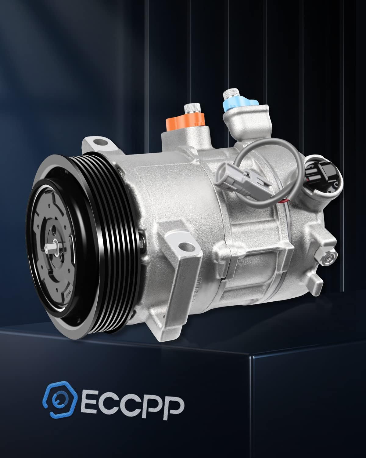 BRAND, CATEGORY, COMPRESSORS, ECCPP, ECCPP A/C Compressor with Clutch 2009-2012 for Dodge Caliber 2.0L 2009-2016 for Jeep Compass 2.4L AC Compressor