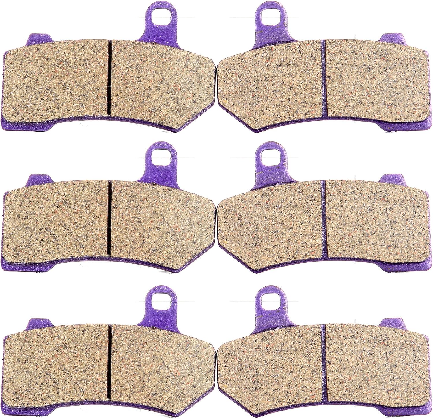 BRAKE PADS, BRAND, CATEGORY, ECCPP, ECCPP Brake Pads for FLHTCU Ultra Classic Electra Glide 2008-2022, FLHR Road King FLHX Street Glide 2008-2022, Front and Rear Braking Pads Kits Set