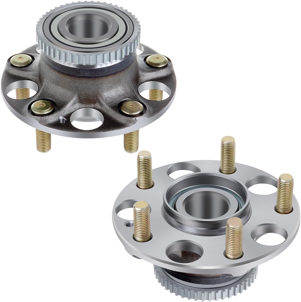 BRAND, CATEGORY, ECCPP, HUB ASSEMBLIES, ECCPP Wheel Hub and Bearing Assembly Rear 512188 Replacement for 2003 2004 2005 2006 2007 2008 Acura TL Honda Accord 5 Lugs Wheel Bearing Hubs with ABS 1 pcs