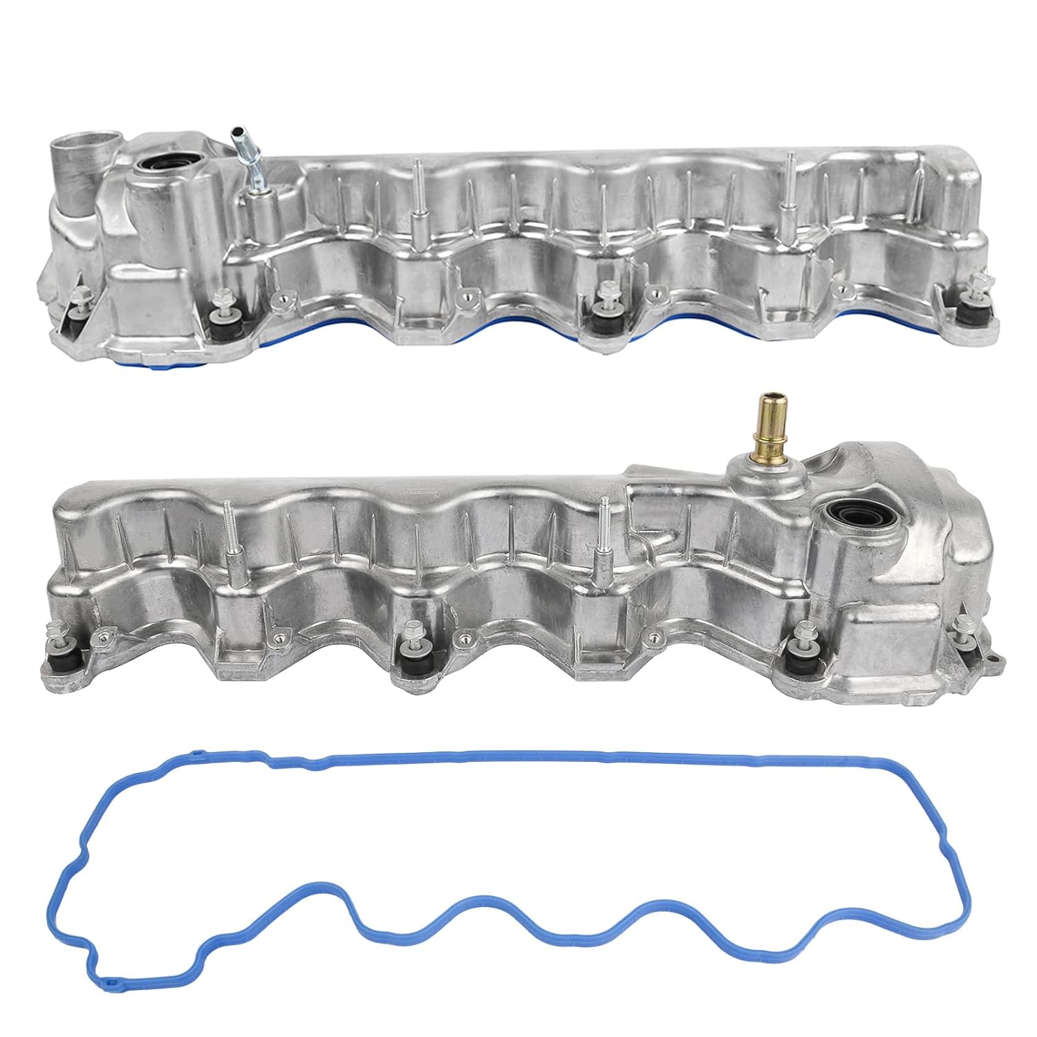 BRAND, CATEGORY, VALVE COVER GASKET SETS, WEONEFIT, Engine Valve Cover w/Gasket (Left & Right) Replacement for Ford Expedition F150 Truck F250 F350 Super Duty Mustang Lincoln Navigator 4.6L 5.4L 2004-2014 9L1Z6582C 9L1Z6582D