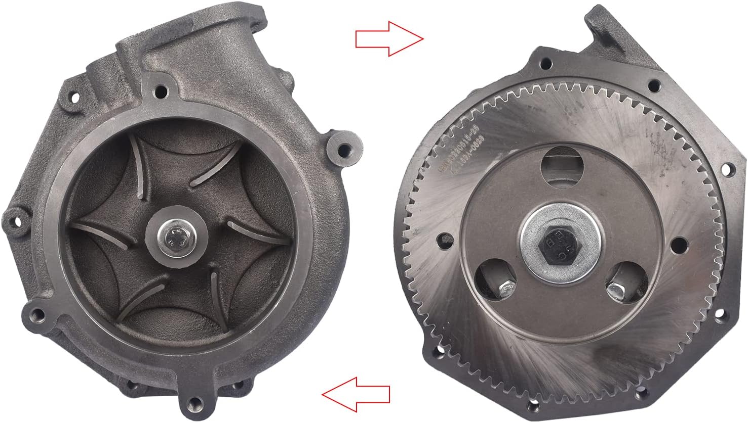 BRAND, CATEGORY, WATER PUMPS, WEONEFIT, Engine Water Pump 10R0482 1354926 Replacement for Cate-rpillar 825C 3306 3406 3406B 3406C SR4 G3406 578 OE# 7W7019 7C4957 OR8217