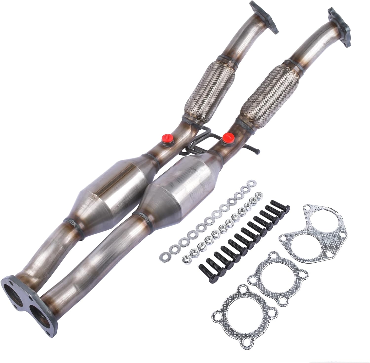 BRAND, CATALYTIC CONVERTERS, CATEGORY, WEONEFIT, Exhaust Catalytic Converter Replacement for Volvo XC90 3.2L 2007-2014 16666 18H62-58