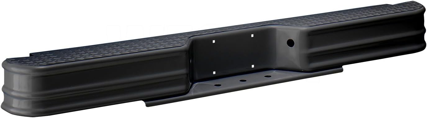 BRAND, BUMPERS, CATEGORY, FEY, Fey 20000 DiamondStep Universal Black Replacement Rear Bumper (Requires Fey vehicle specific mounting kit sold separately)