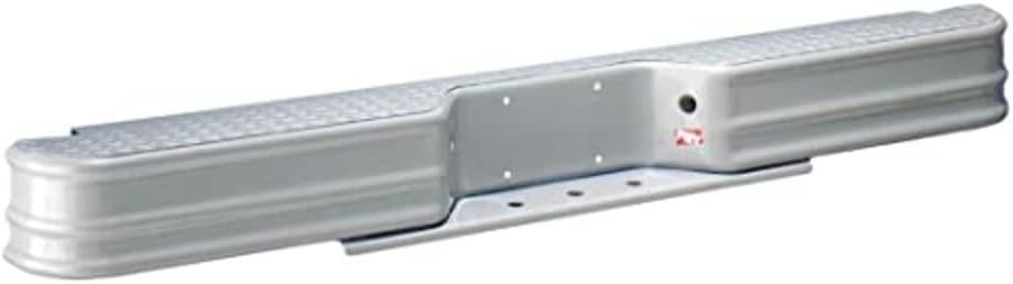 BRAND, BUMPERS, CATEGORY, FEY, Fey 20002 DiamondStep Universal Silver Replacement Rear Bumper (Requires Fey vehicle specific mounting kit sold separately)