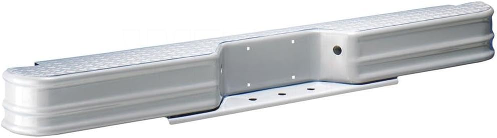 BRAND, BUMPERS, CATEGORY, FEY, Fey 20002 DiamondStep Universal Silver Replacement Rear Bumper (Requires Fey vehicle specific mounting kit sold separately)