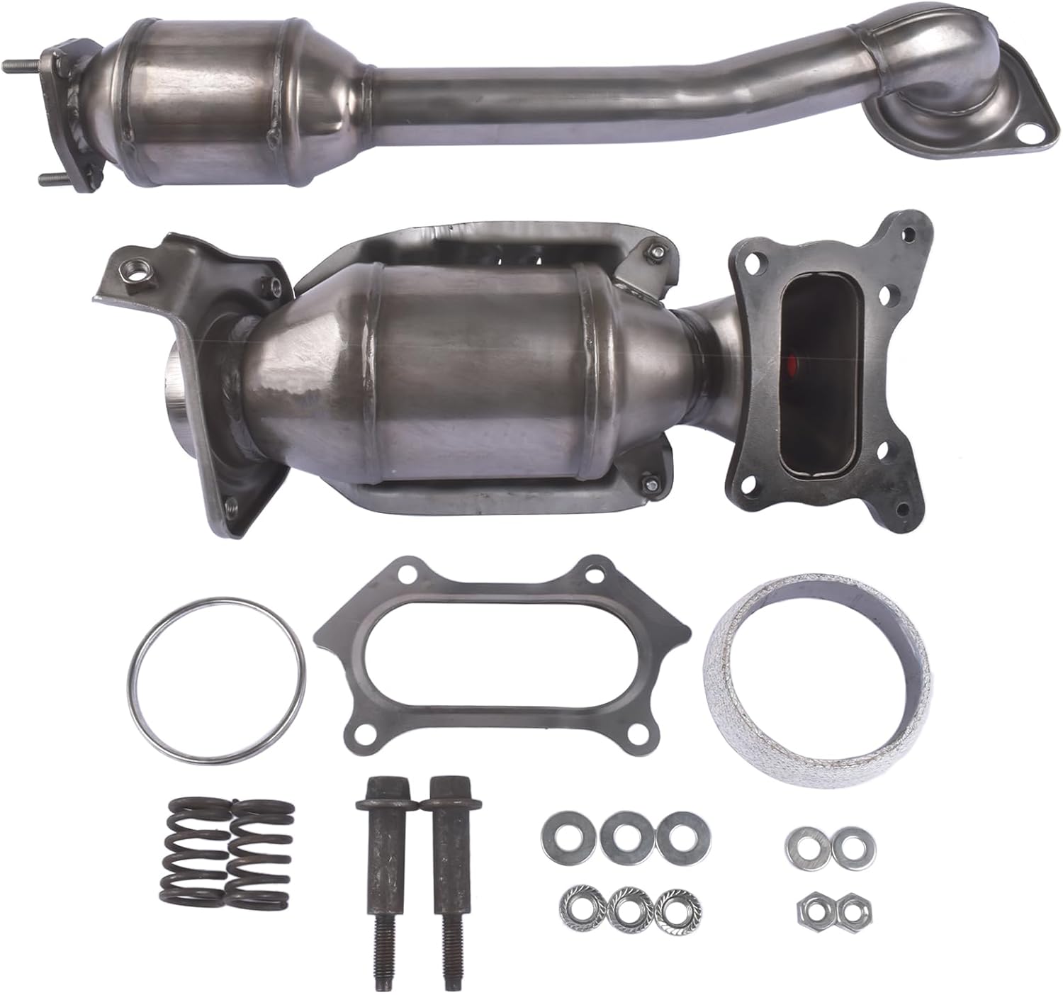 BRAND, CATALYTIC CONVERTERS, CATEGORY, WEONEFIT, Front Rear Catalytic Converter Set Replacement for Honda CRV 2.4L 2010 2011 745478544CV11