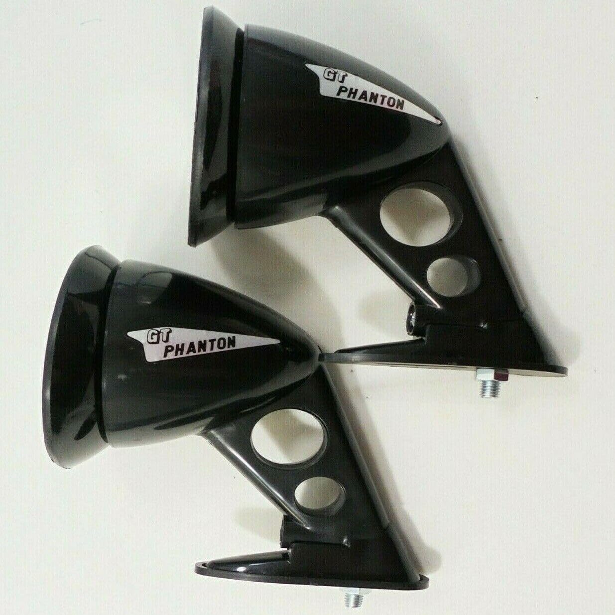 BLIND SPOT MIRRORS, BRAND, CATEGORY, GENERIC, Generic For 240Z 260Z 280Z 2D 4D 510 JDM Style Fender Mirror Racing Mirrors Pair, Matte Black, DM502017003O