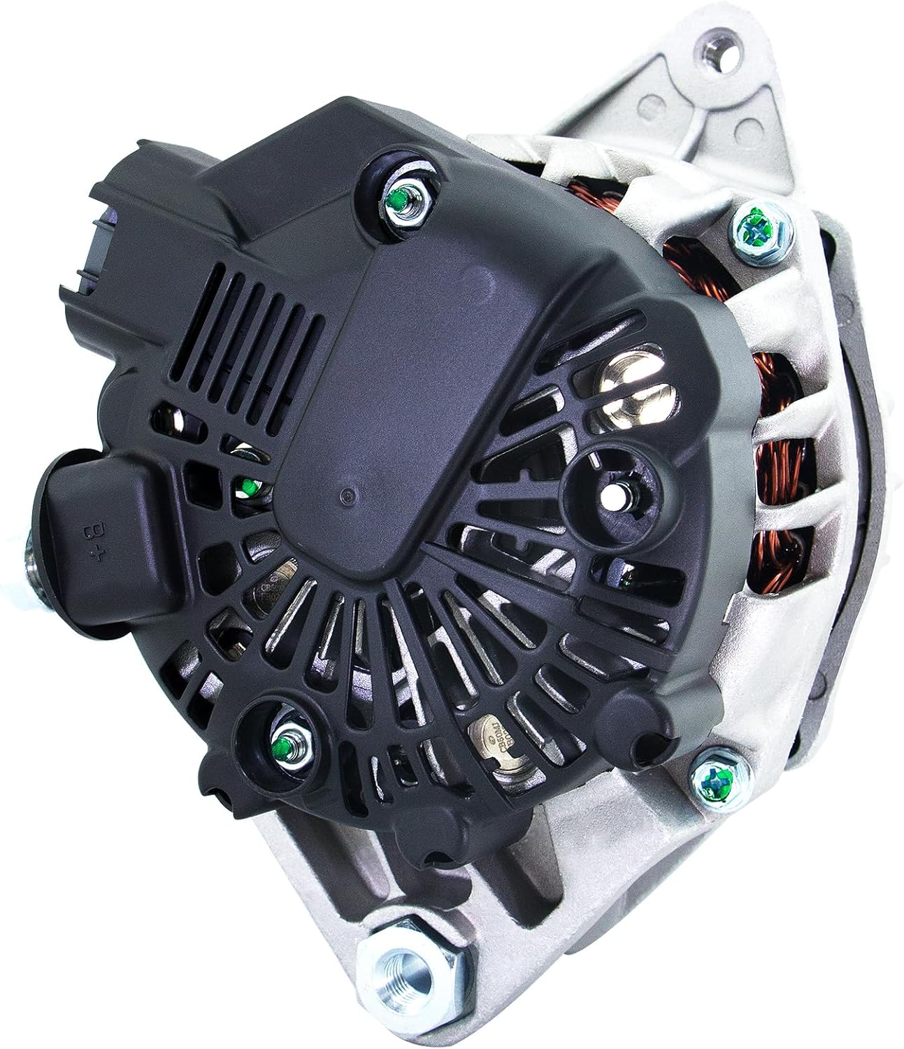 ALTERNATORS, BDELI, BRAND, CATEGORY, Hyundai Kia Alternator Replacement New For 2012 2013 2014 2015 2016 2017 Accent Veloster 2012 2013 Kia Rio L4 1.6L 1.6 37300-2B510 37300-2B300 37300-2B500 2607372 2608483 2616741 13209N