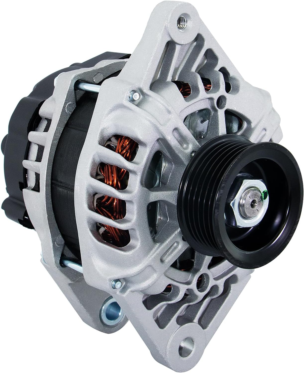 ALTERNATORS, BDELI, BRAND, CATEGORY, Hyundai Kia Alternator Replacement New For 2012 2013 2014 2015 2016 2017 Accent Veloster 2012 2013 Kia Rio L4 1.6L 1.6 37300-2B510 37300-2B300 37300-2B500 2607372 2608483 2616741 13209N