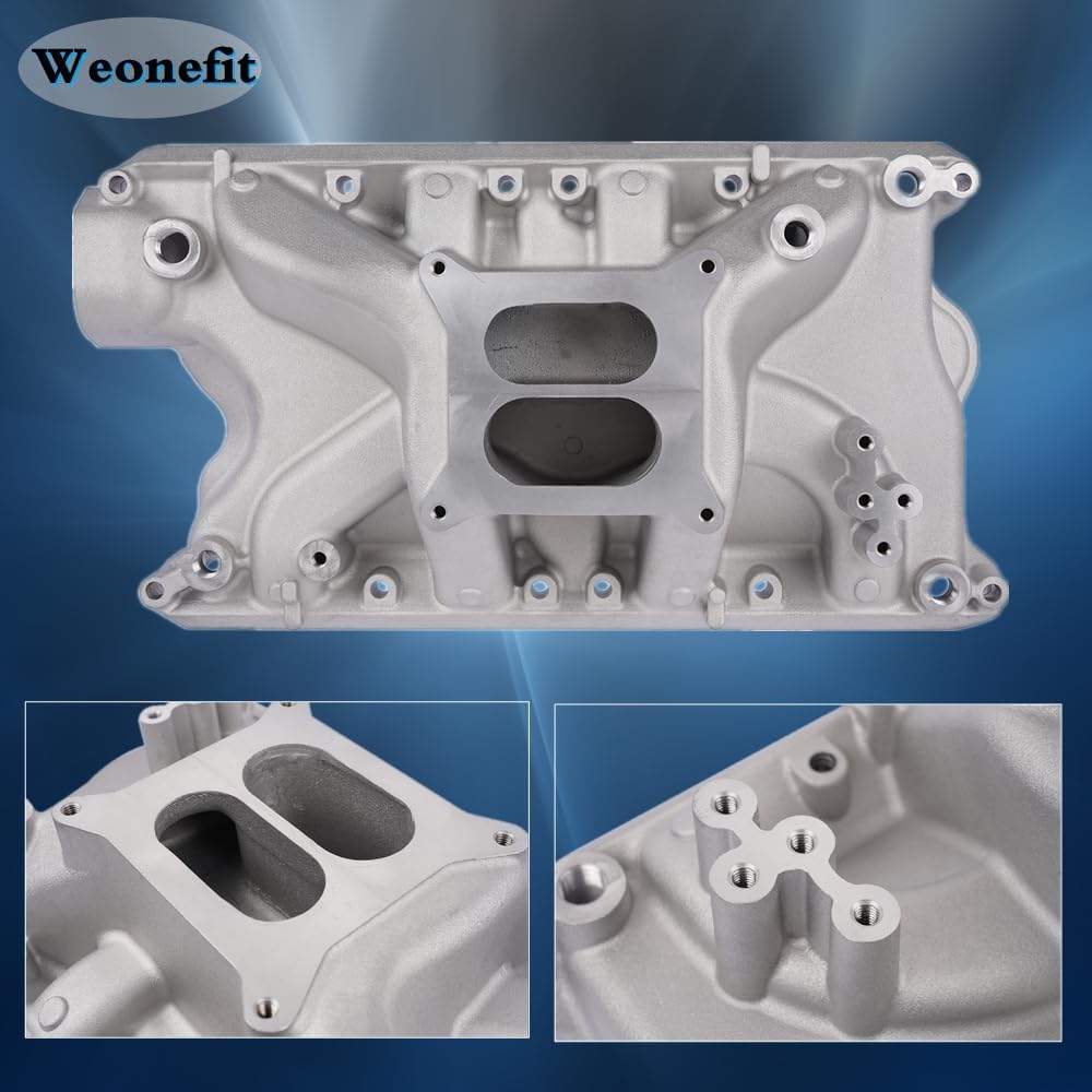 BRAND, CATEGORY, INTAKE MANIFOLDS, WEONEFIT, Intake Manifold Replacement for Ford F-Series E-series Gal-axie Mustang Torino Lincoln Continental Mercury Cougar V8 5.8L 351W #84023