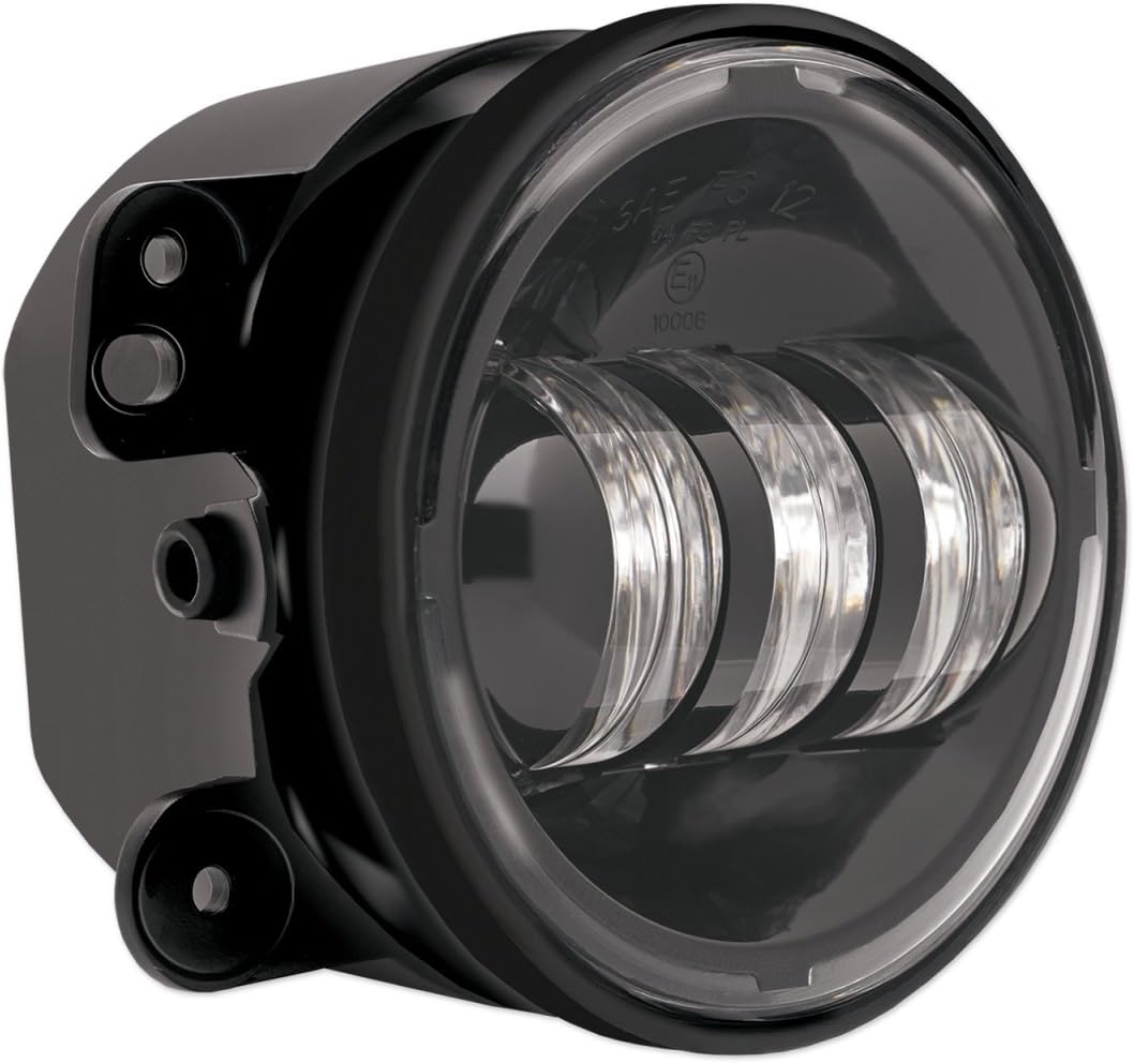 BRAND, CATEGORY, FOG LIGHTS, J.W. SPEAKER, J.W. Speaker 0550871 - Model 6145 J 12V LED Fog Light with Black Inner Bezel