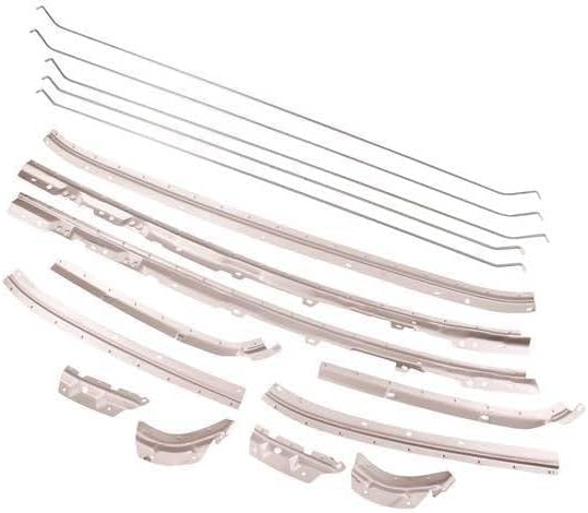 BRAND, CATEGORY, HEADLINERS, JEGS, JEGS 79988 Headliner Retainer Kit 1968-1972 Chevy Chevelle Malibu Coupe/Sedan Mo