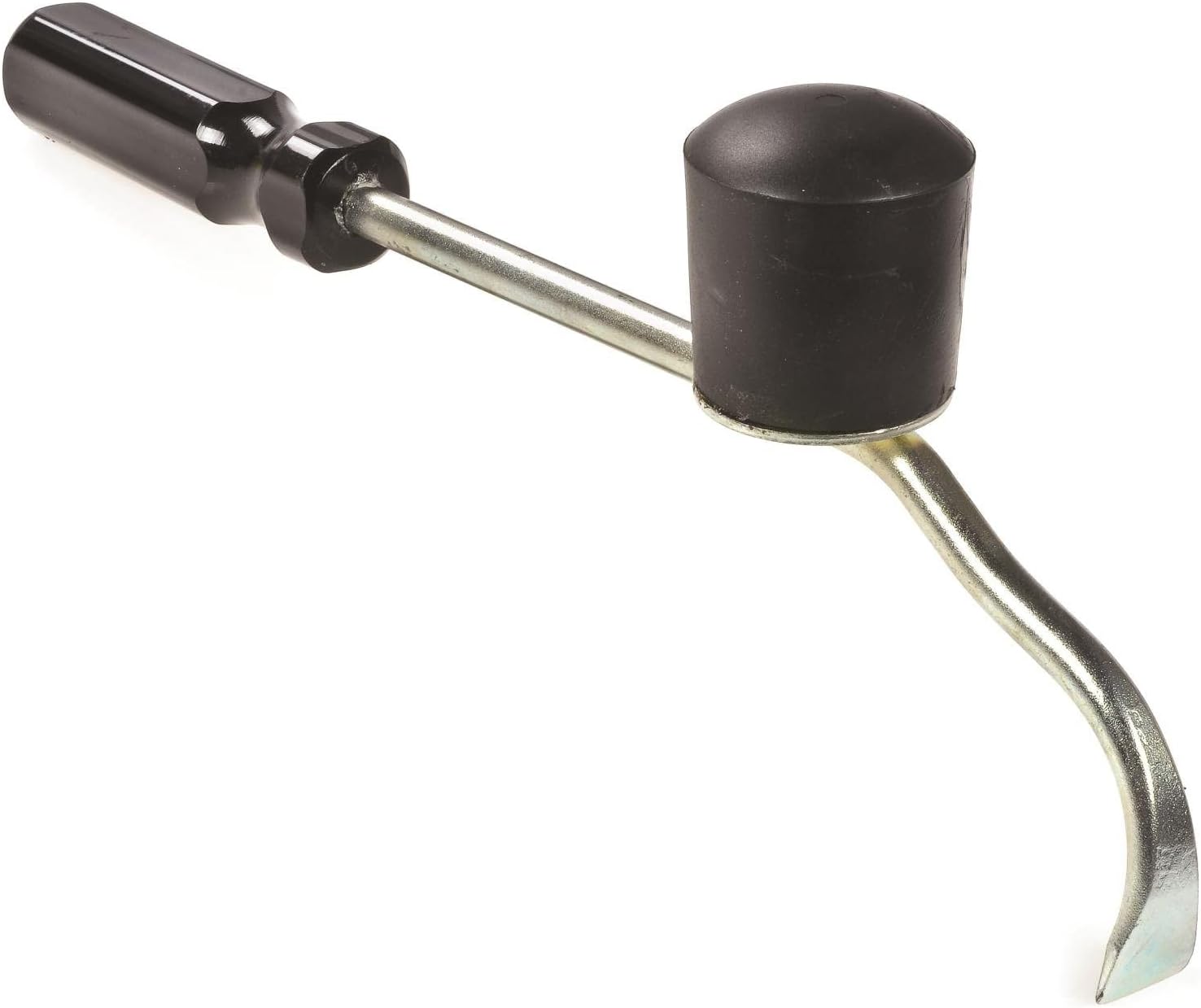 BRAND, CATEGORY, CENTER CAPS, JEGS, JEGS Hub Cap Hammer | 14” Long | Ideal for Removing Hub Caps or Wheel Covers and Installing Them Without Damage | Plastic Handle With Rubber Faced Hammer