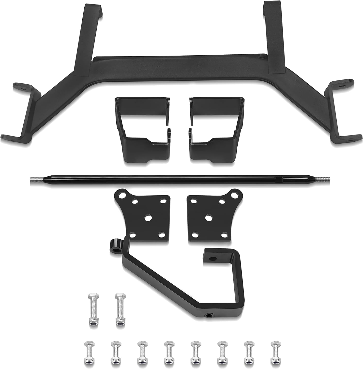 BODY & SUSPENSION LIFT KITS, BRAND, CATEGORY, JY PERFORMANCE, JY PERFORMANCE 6 Inch Drop Axle Lift Kits Compatible with 2001.5-2020 EZGO Golf Cart Electric TXT Models (4 Bolt Pattern)