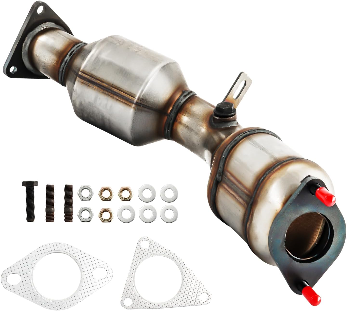 BRAND, CATALYTIC CONVERTERS, CATEGORY, KAC, KAC Catalytic Converter With Exhaust Manifold Fit for 2002-2006 Altima 2.5L,Automotive Replacement Catalytic Converters 40514,2031304,0991401,0961400,324202