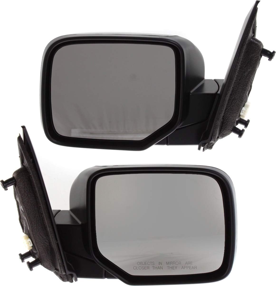 BRAND, CATEGORY, EXTERIOR MIRRORS, KOOL-VUE, Kool Vue Driver Side Power Heated Mirror for Honda Pilot 2009-2015 Without Signal Light & Memory Paintable