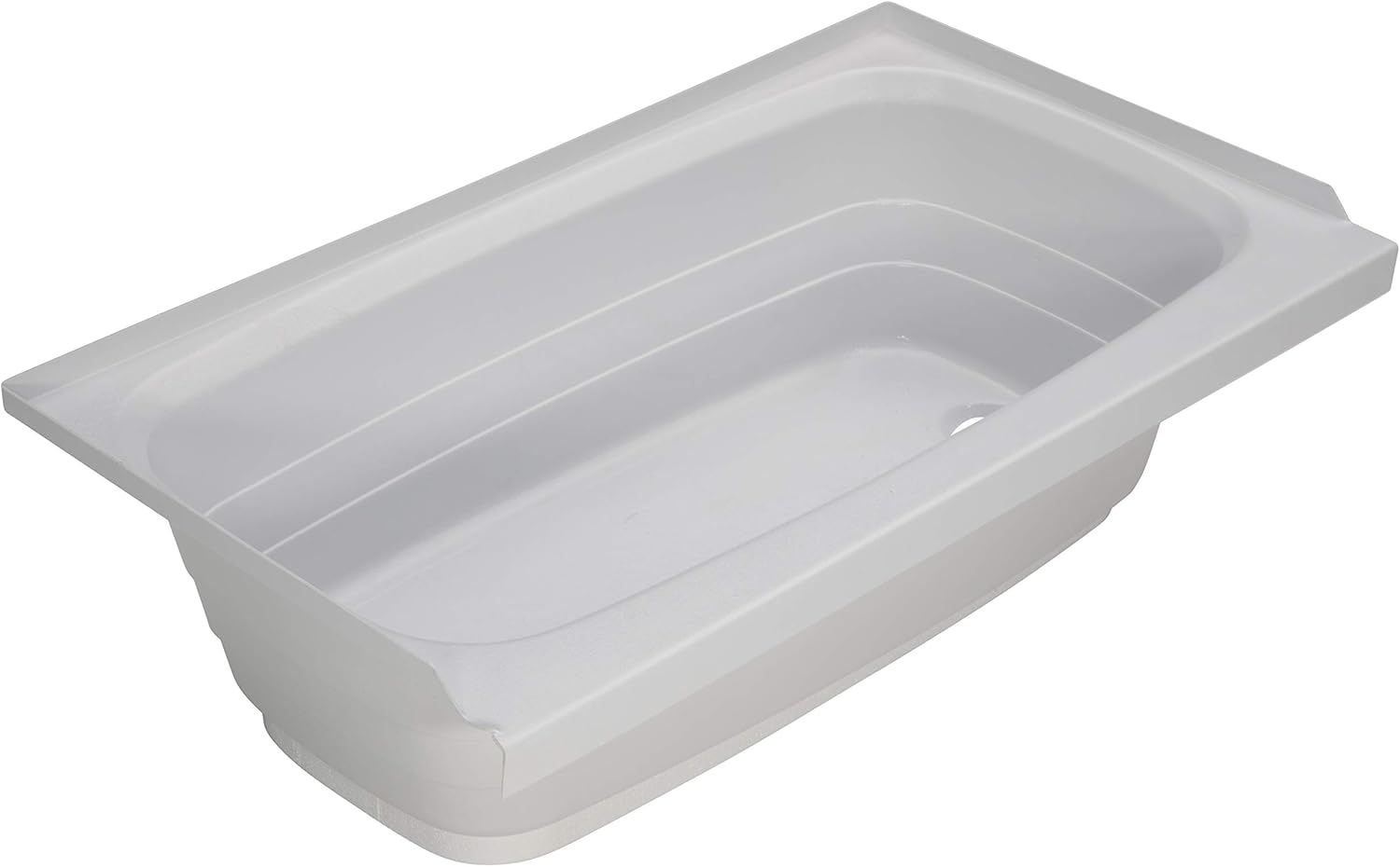 BRAND, CATEGORY, LIPPERT COMPONENTS, SHOWERS & BATHTUBS, Lippert Replacement 24" x 40" White Bathtub with Right Drain, Scratch-Resistant ABS Acrylic for RVs, Travel Trailers, 5th Wheels, Motorhomes - W2440RHSPK