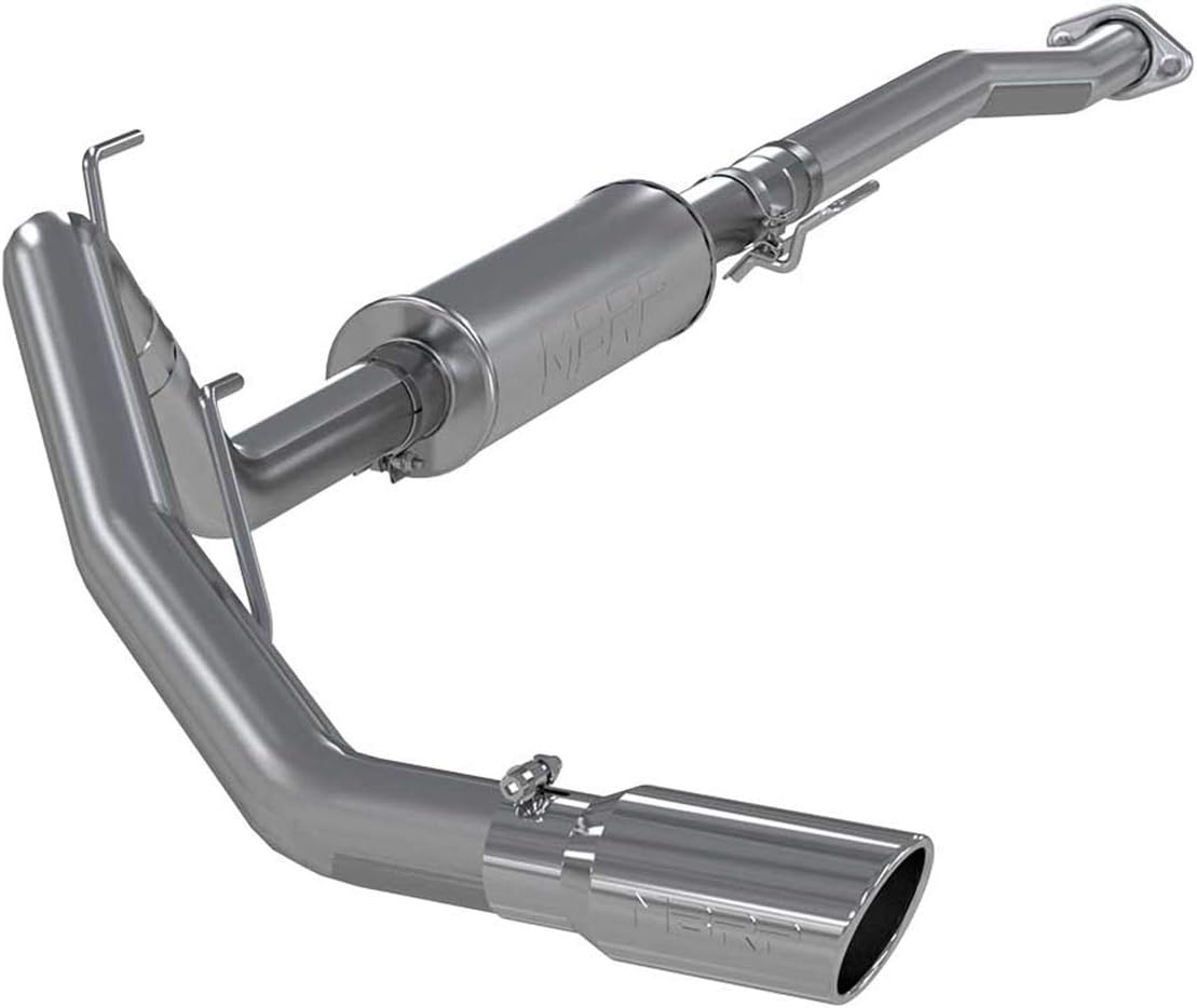 BRAND, CAT-BACK SYSTEMS, CATEGORY, MBRP, MBRP S5236AL 3" Aluminized Steel Single Side Exit Cat-Back Exhaust System