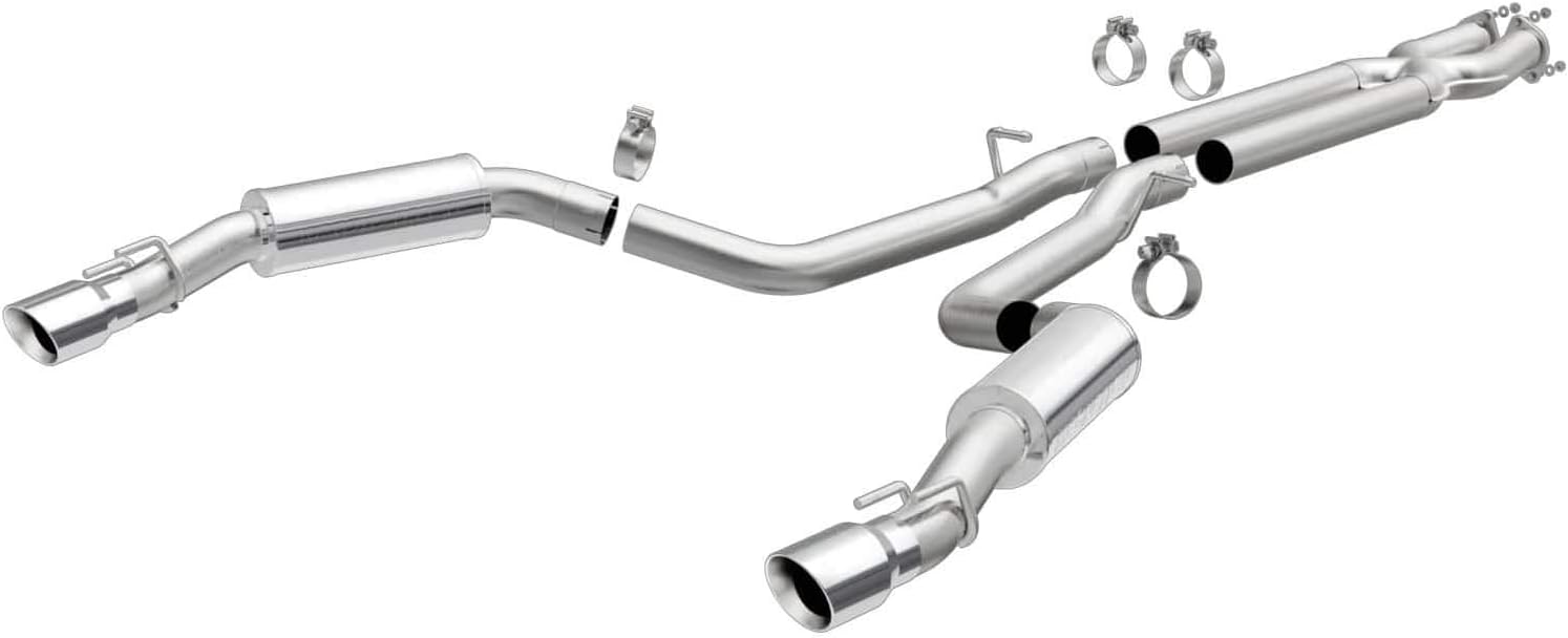 BRAND, CAT-BACK SYSTEMS, CATEGORY, MAGNAFLOW EXHAUST PRODUCTS, MagnaFlow 16734 Large Stainless Steel Performance Exhaust System Kit