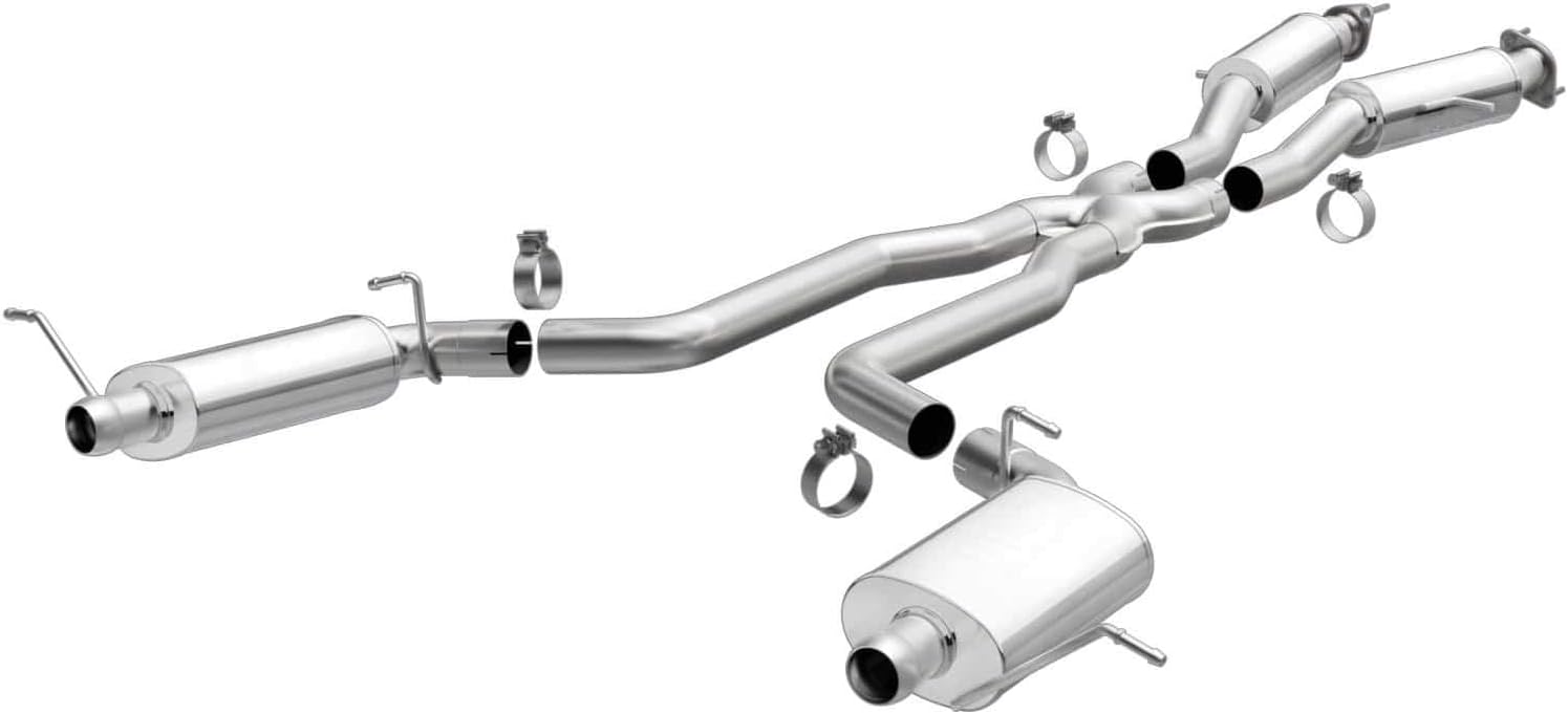 BRAND, CAT-BACK SYSTEMS, CATEGORY, MAGNAFLOW EXHAUST PRODUCTS, MagnaFlow Performance Exhaust System 15064: Cat-Back, Street Series, For 2012-2021 Jeep Grand Cherokee