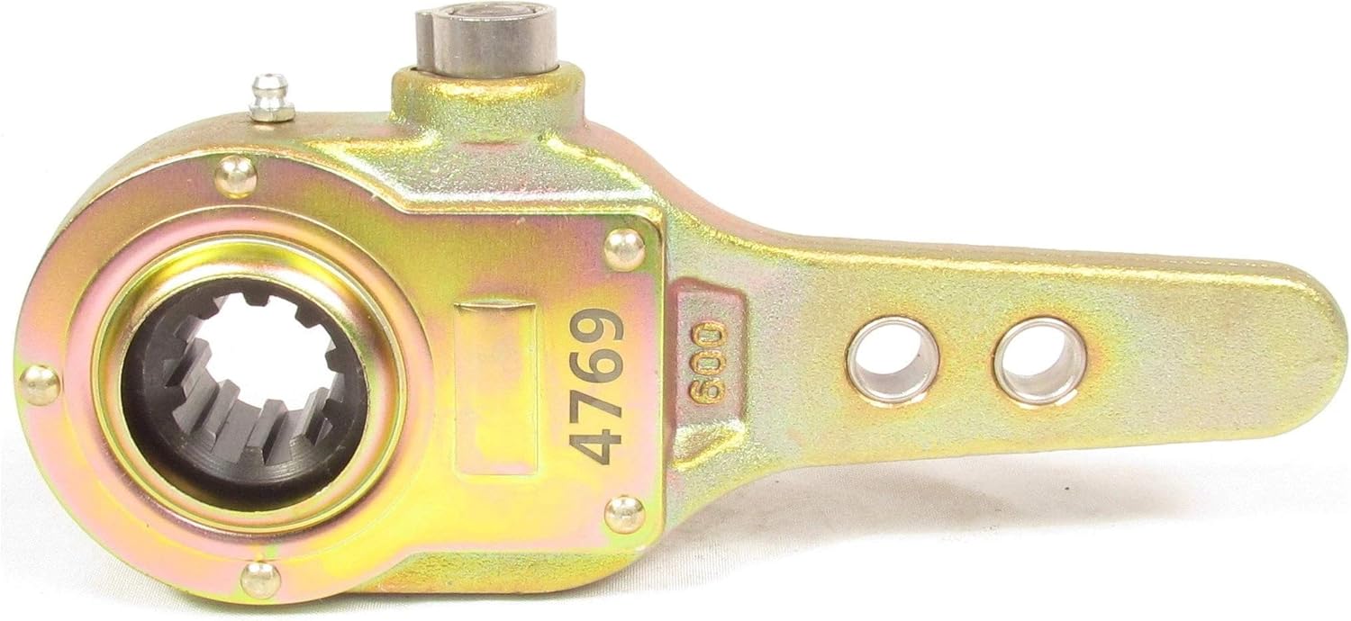 BRAND, CATEGORY, FORTPRO, TRAILER BRAKES, Manual Slack Adjuster 1-1/4" Diameter, 10 Teeth, 4 1/2"-5 1/2" Straight Arm Replacement for Bendix 278302 | F224769