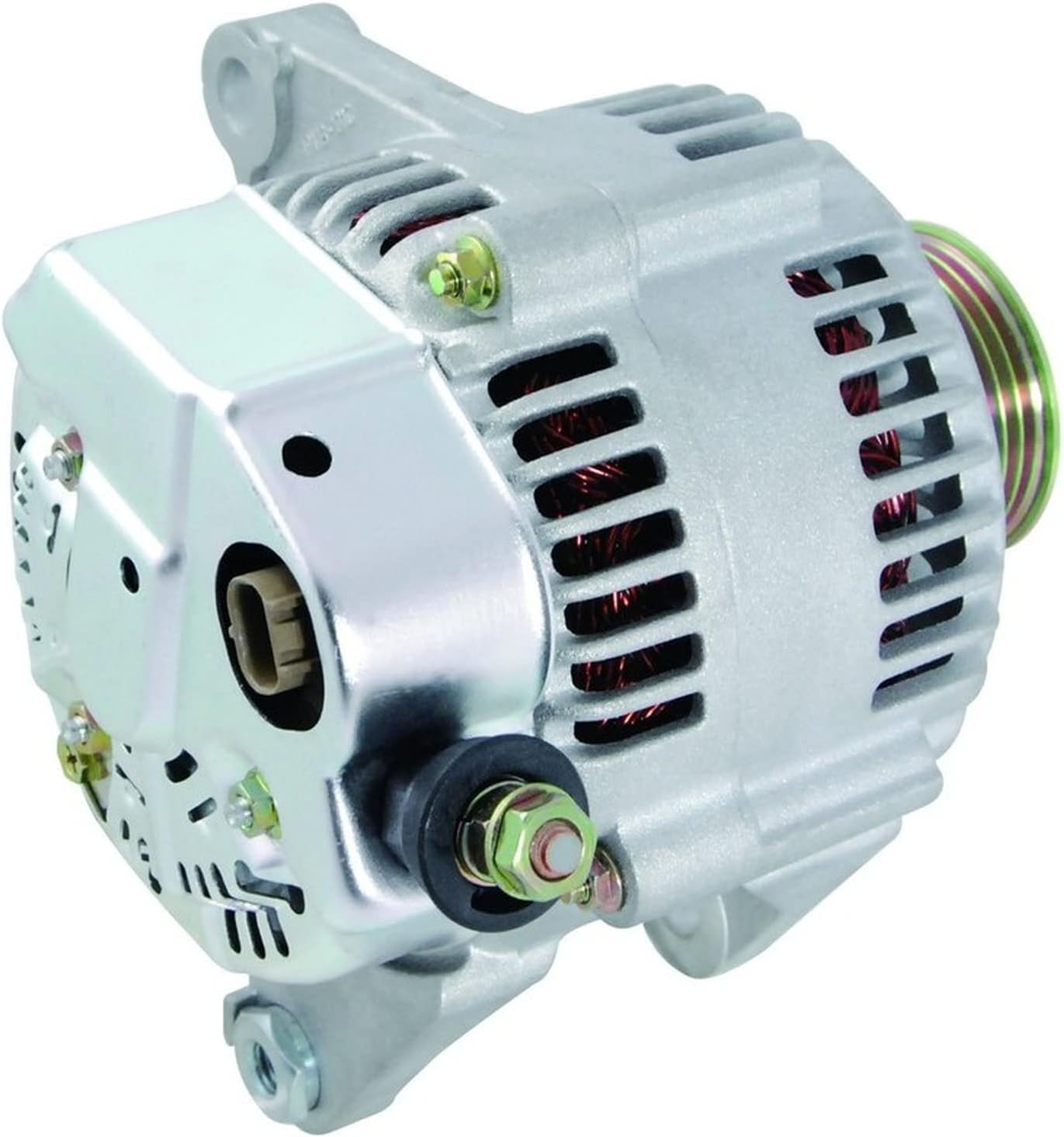 ALTERNATORS, BRAND, CATEGORY, PARTS PLAYER, New Alternator Compatible With Jeep TJ Wrangler 4.0L 01 02 03 04 05 06 2001-2006 56041565AB, 56041864AA, 56041864AB, 56041864AB1, AND0385, AND0255, 40052312, 40052100