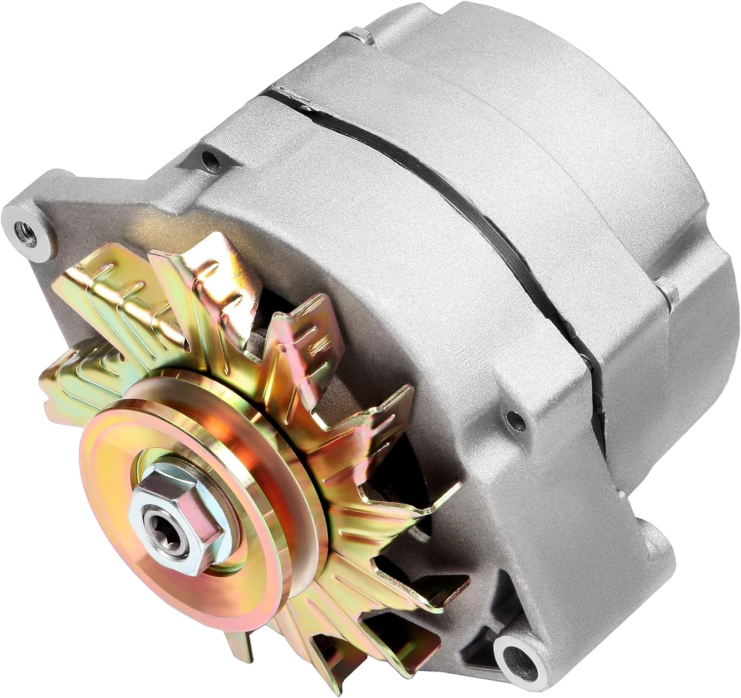 ALTERNATORS, BRAND, CATEGORY, SCITOO, New Alternator Fit for High Output 105Amp 3-Wire 10SI Self-exciting SBC BBC GM ADR0151 7127-SE105 ADR0335 Self-exciting Alternator