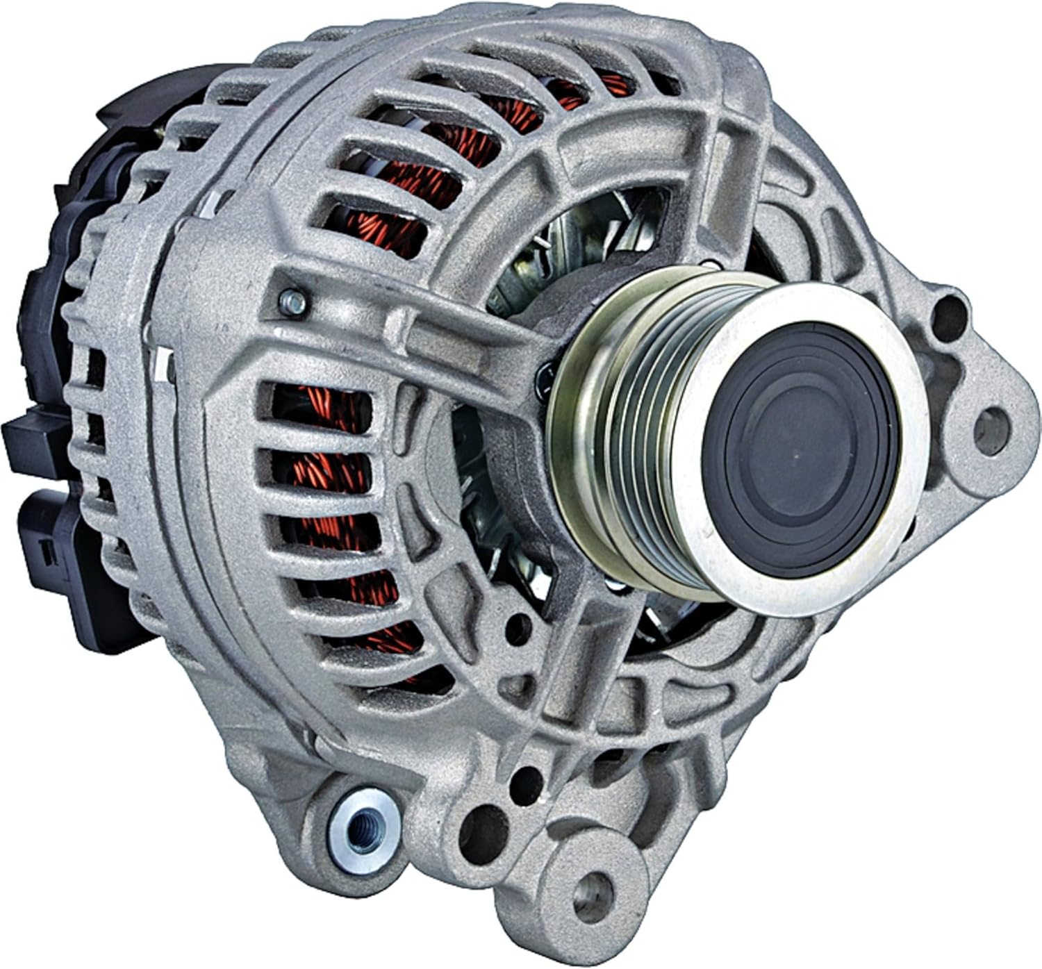 ALTERNATORS, BRAND, CATEGORY, DB ELECTRICAL, New DB Electrical 400-24222 Alternator Compatible With/Replacement For Volkswagen Golf 2010-2014, Jetta 2005-2001, Rabbit 2006-2009 0-124-525-062, 0-124-525-102, 07K-903-023A, 90-15-6478, 11254N